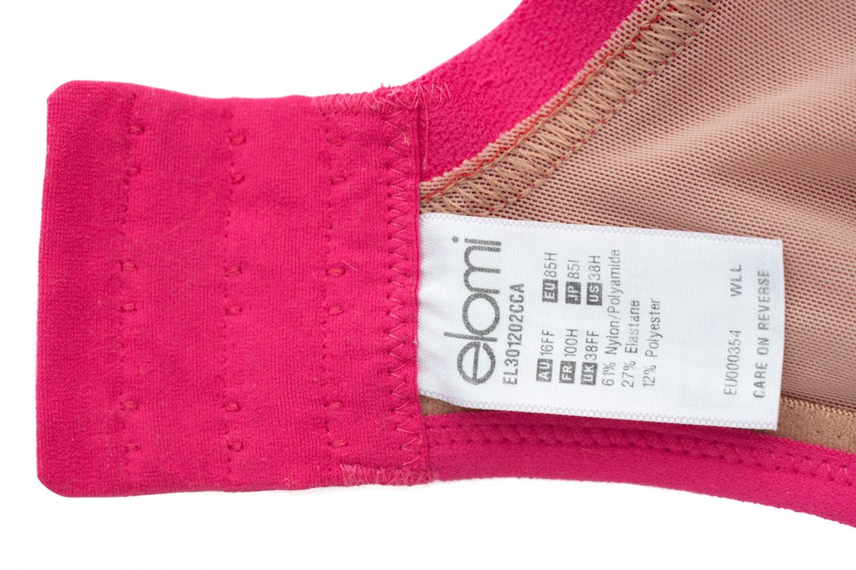 Elomi Kintai Reggiseno Con Ferretto A Coppa Piena - Morbido E Supporto, Colore Nero, Taglie Disponibili